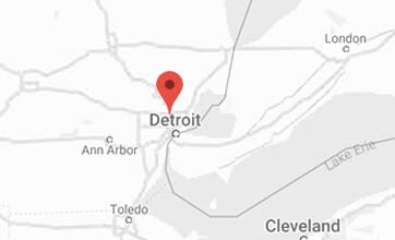 Map Detroit New