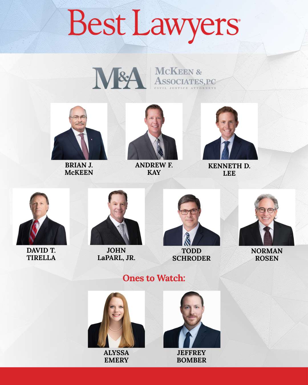 McKeen & Associates, PC Attorneys group photo